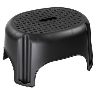 Plastic Lightweight Step Stool Sturdy Enough To Support Adults & Kids 