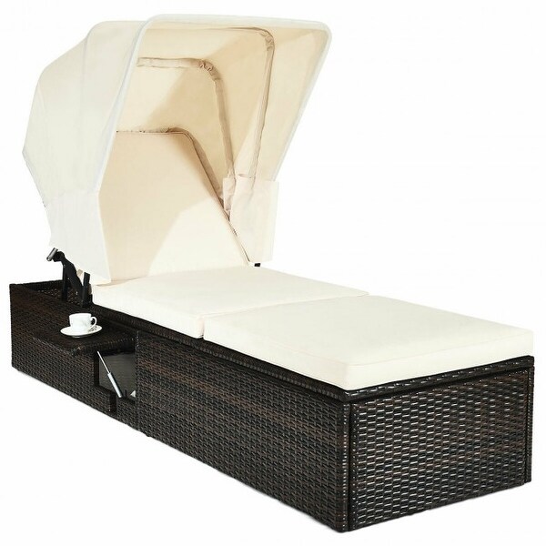 Cushioned lounger best sale