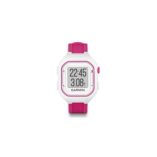 Refurbished Garmin Forerunner 25 White and Pink GPS Running Watch Bed Bath Beyond 22982787