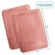 preview thumbnail 137 of 153, Empyrean Ultra Soft Plush Bathroom Rug - Non-Slip, Velvet, Memory Foam Bath Mat - Set of 2