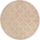 preview thumbnail 3 of 68, Hand-Tufted Amy Tone-on-Tone Lattice Wool Rug