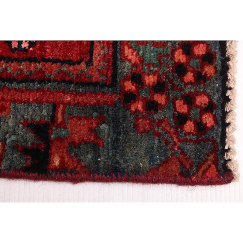 ECARPETGALLERY Hand-knotted Anadol Dark Navy Wool Rug - 4'9 x 9'8