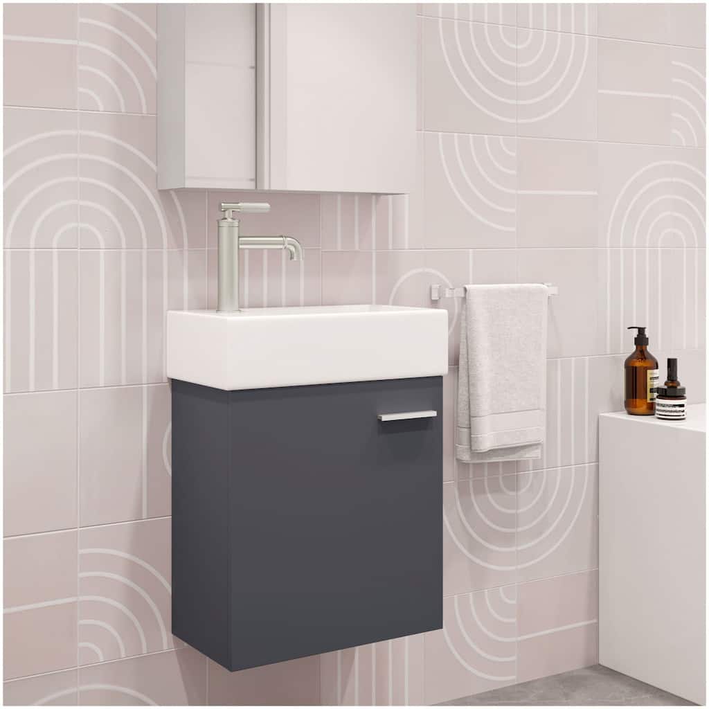 Swiss Madison SM-BV614 Colmer 19" Wall Mounted Single Basin Vanity Set