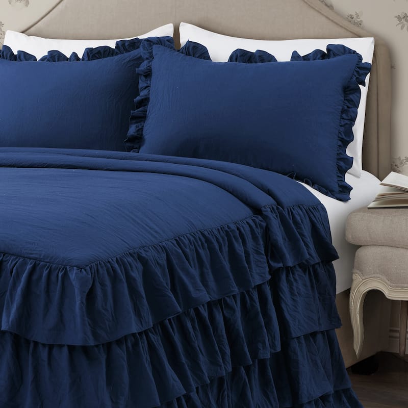 The Gray Barn Molly Mae Ruffle Skirt Bedspread Set