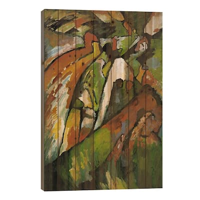 Improvisation 7 Print On Wood by Wassily Kandinsky - Multi-Color