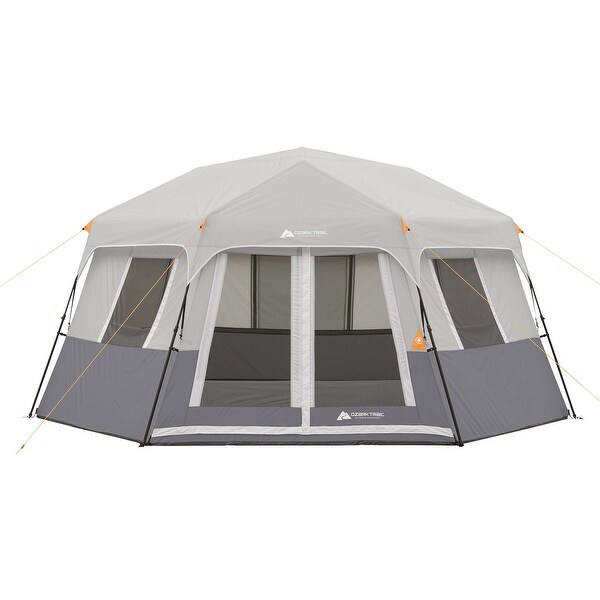 8-Person Instant Hexagon Cabin Tent - Bed Bath & Beyond - 35897991