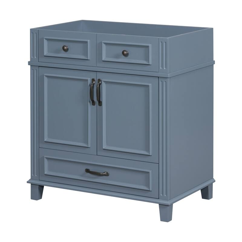 30'' Bathroom Vanity with Bathroom Storage Cabinet Soft Closing Doors