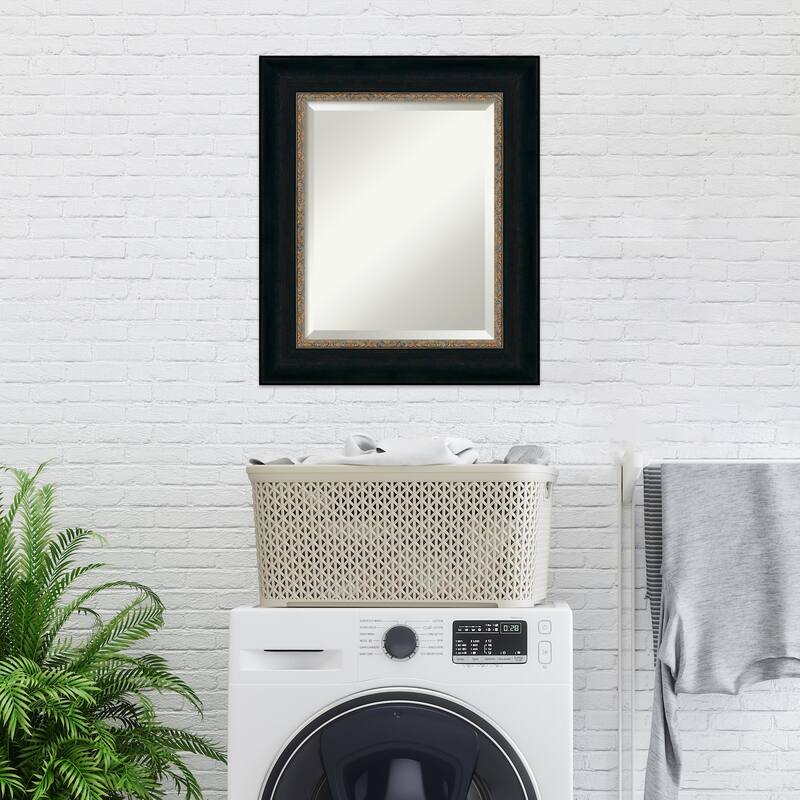 Beveled Bathroom Wall Mirror - Paragon Bronze Frame - Paragon Bronze