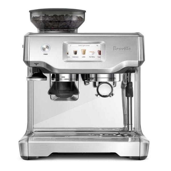 Breville the Barista Touch Espresso Maker. Opens flyout.