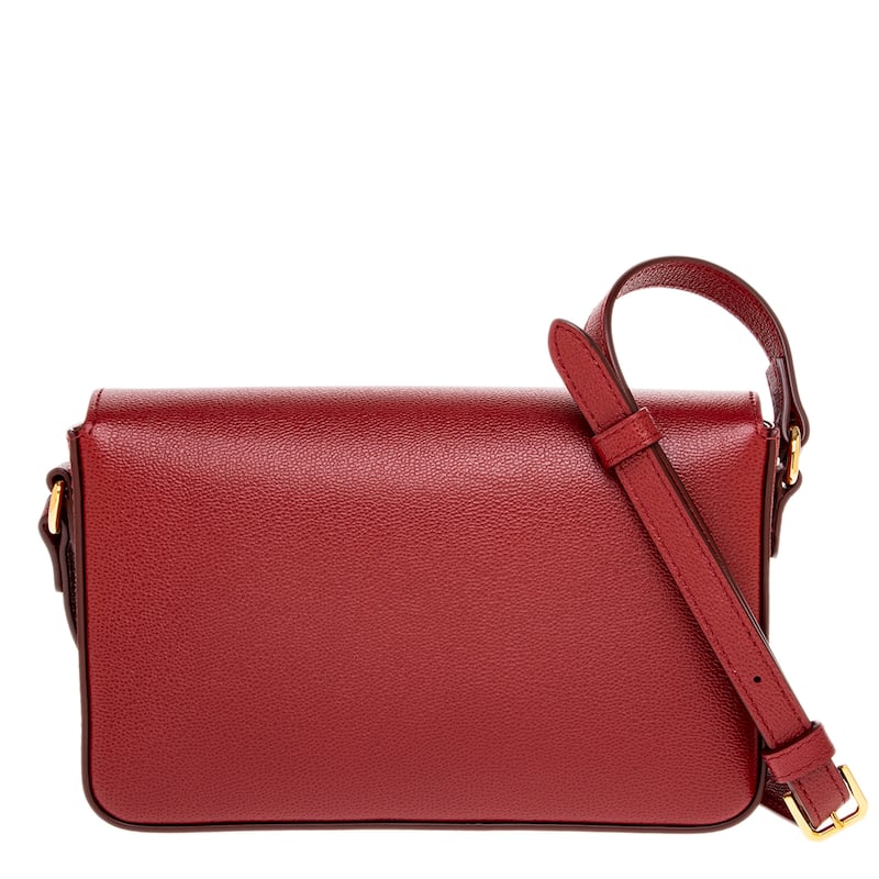 Burberry Hampshire Small House Check & Leather Crossbody