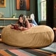 preview thumbnail 51 of 66, Jaxx Cocoon 6 Ft Giant Bean Bag Sofa and Lounger for Adults, Microsuede