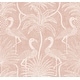 preview thumbnail 1 of 5, A-Street Prints Biscayne Coral Flamingo Beach Wallpaper