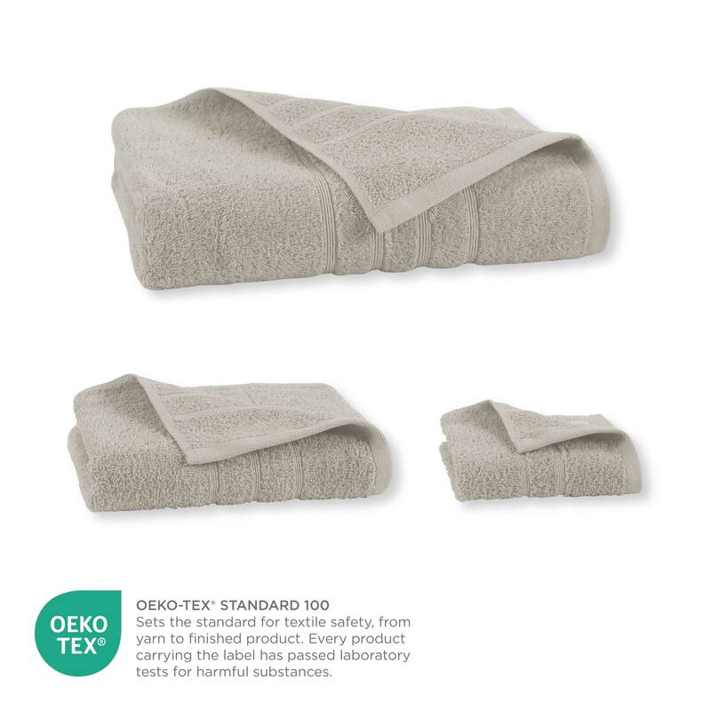 Martex Ultimate Performance Cotton Low-Lint Soft Absorbent Towel Set