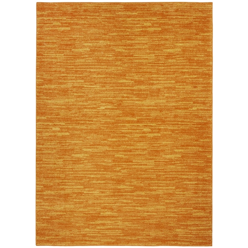 HomeRoots Contemporary Rectangle Outdoor Rug - 5' X 7'