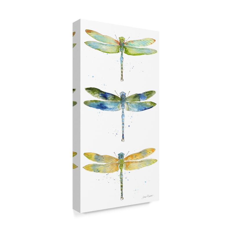 Jean Plout 'Dragonfly Bliss 10' Canvas Art