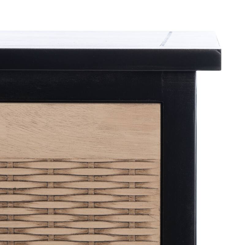 SAFAVIEH Landers 3-Drawer Bottom Shelf Storage Bench - 47.3" W x 15" L x 19" H