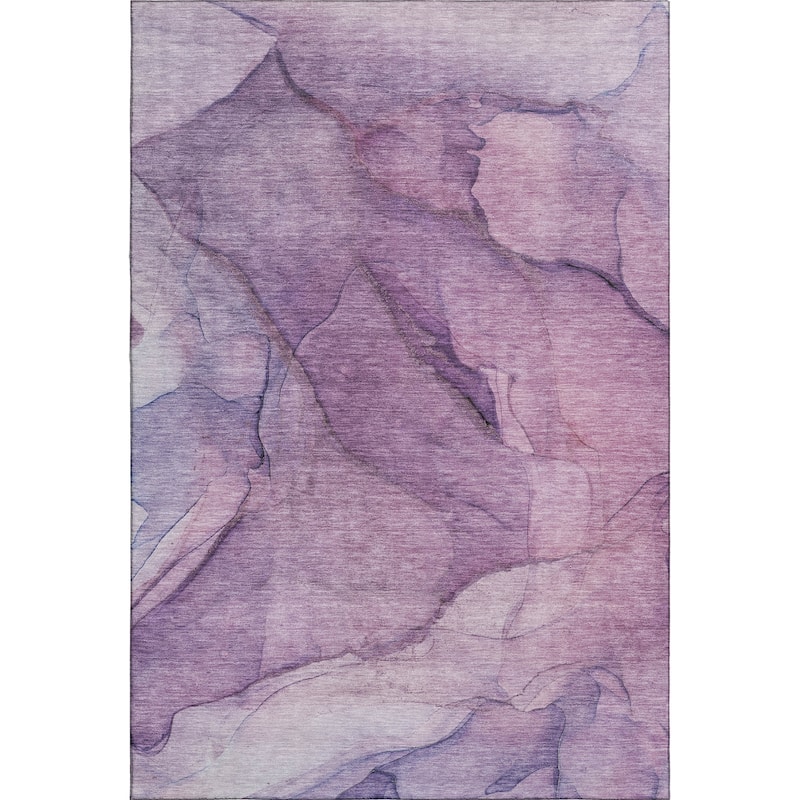 Premium Washable Super Soft Abstract Waves Mayfield Rug