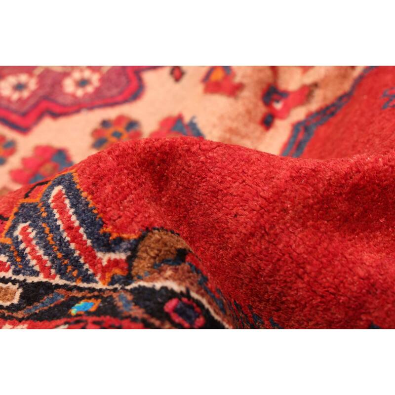 ECARPETGALLERY Hand-knotted Konya Anatolian Red Wool Rug - 4'9 x 9'0