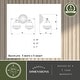 preview thumbnail 6 of 7, Huntley 2-Light 16 in. W Oil Rubbed Bronze Farmhouse Bathroom Vanity Lighting Fixture, White Schoolhouse Milk Glass Globe Shade