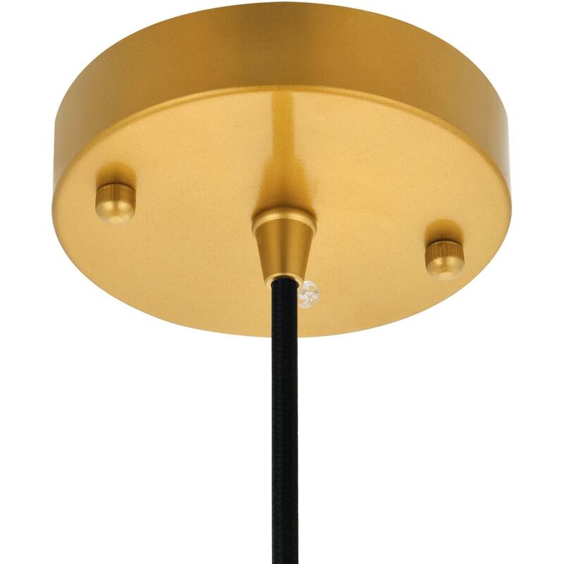 Elegant Lighting Forte Single Light 12" Wide Pendant