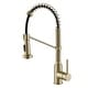 preview thumbnail 28 of 36, Kraus Bolden 2-Function 1-Handle Commercial Pulldown Kitchen Faucet