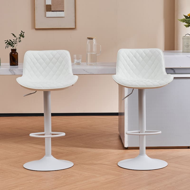 Counter Height Modern Barstools Set of 2 Kitchen Bar stools Side Counter Stools