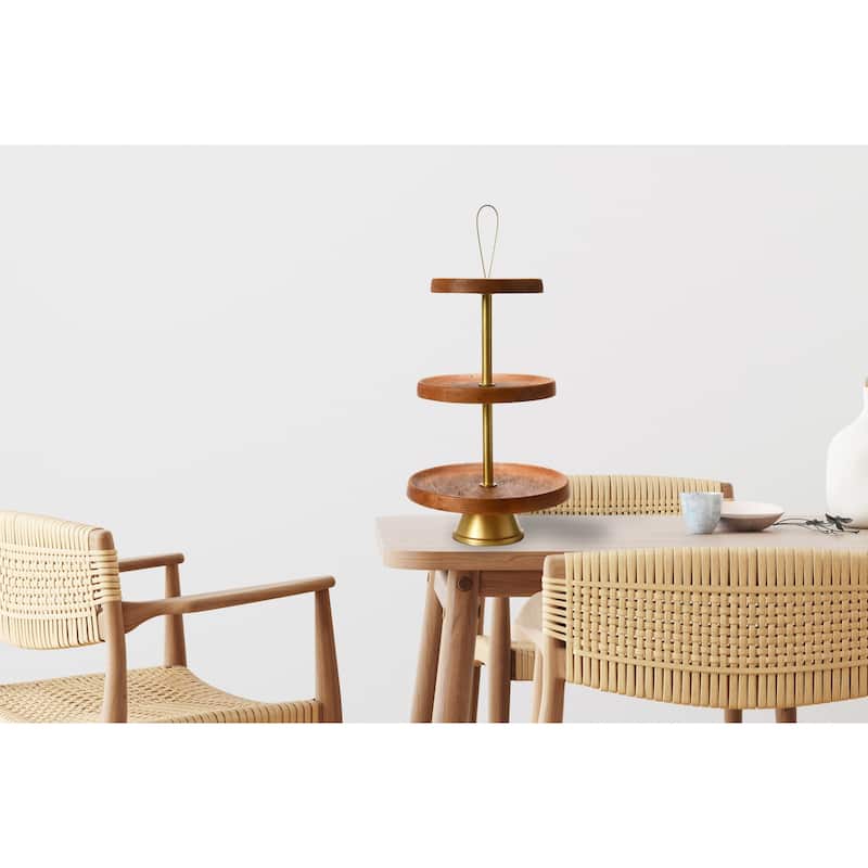 3-Tiered Tray, Cake Stand or Desert Serve ware Tower