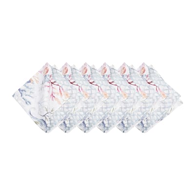 Nori Coral Napkin Set of 6 - Multicolored