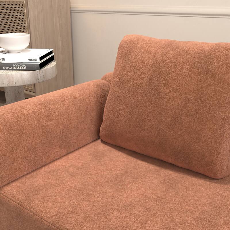 Convertible Folding Sofa Bed, Memory Foam Sleeper Chair with Back Support, Portable Futon for Living Room, Bedroom