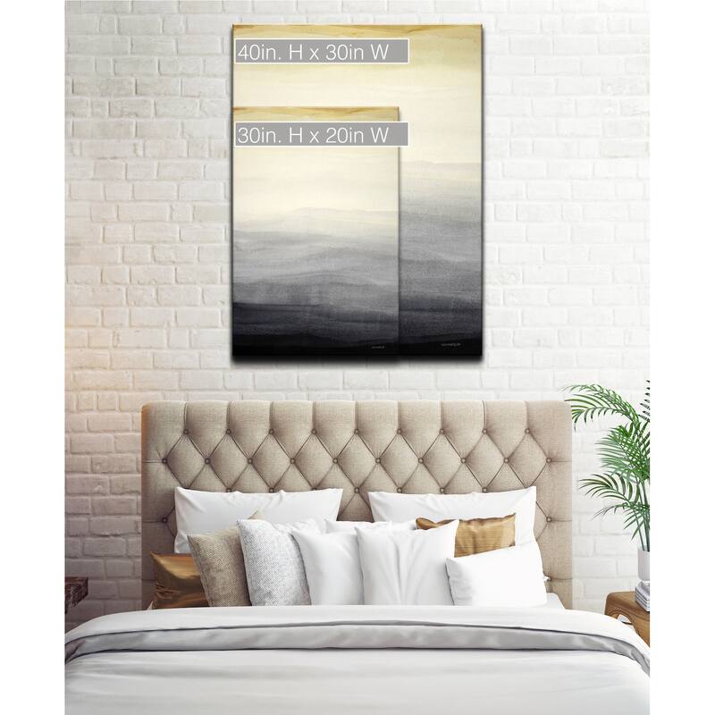 'Shades of Grey' Wrapped Canvas Wall Art by Norman Wyatt Jr.
