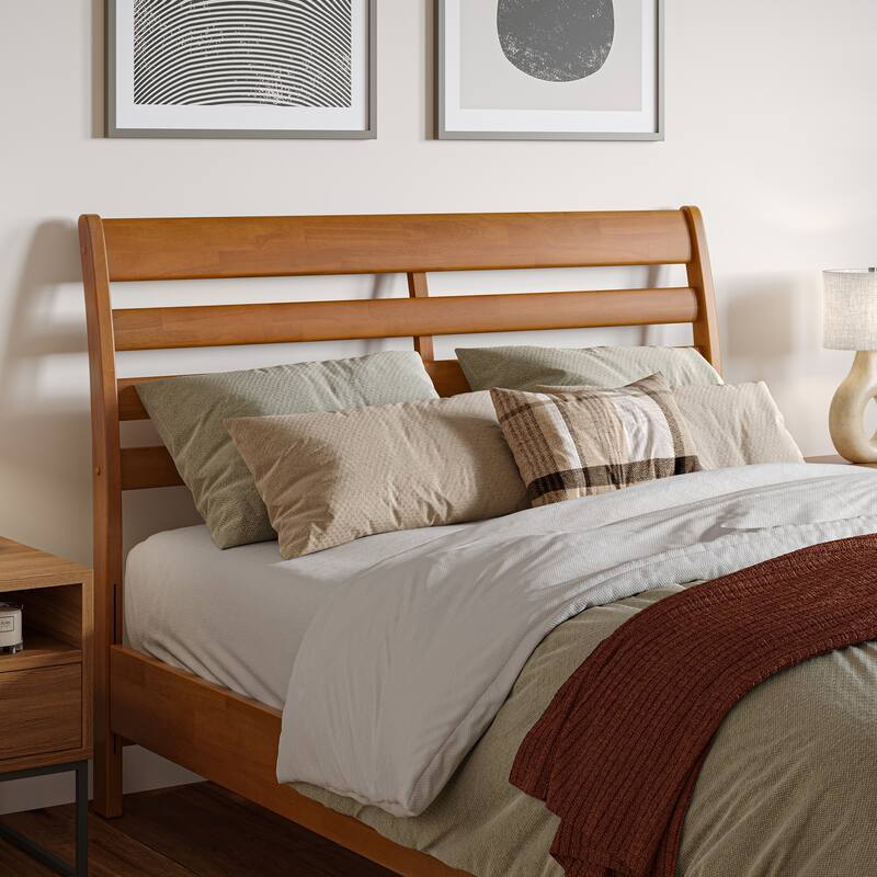 Savannah Solid Wood Low Profile Platform Bed