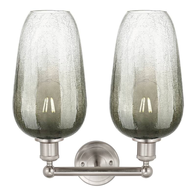 Innovations Lighting Endless Possibilities Edison - Brookhaven Flute - 2 Light 16" Bath Vanity Light