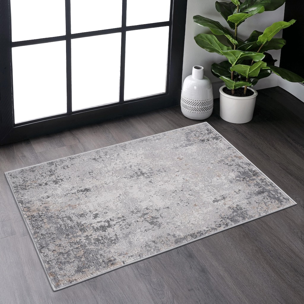 Abstract Area Rug - 2' x 3'