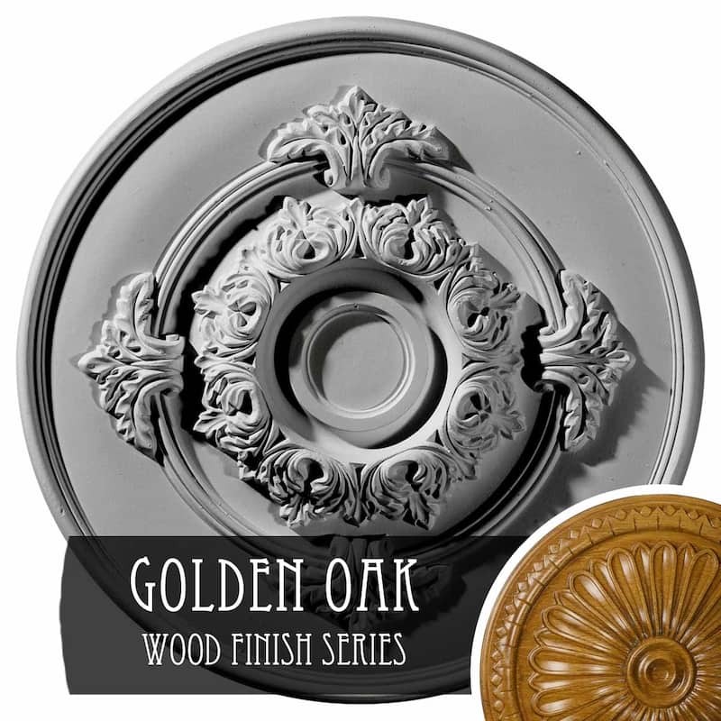 13 3/4"OD x 1"P Monique Ceiling Medallion