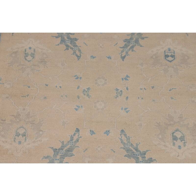 Mute Color Oushak Oriental Area Rug Handmade Wool Carpet - 8'3" x 10'0"