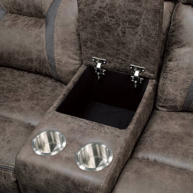 Avondale Double Reclining Love Seat with Center Console