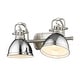 preview thumbnail 11 of 56, Duncan 2-Light Bath Vanity