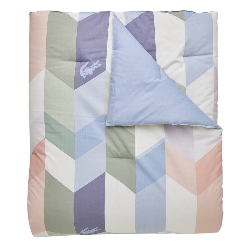 Lacoste Beaumont 4-Piece Percale Cotton Comforter Set