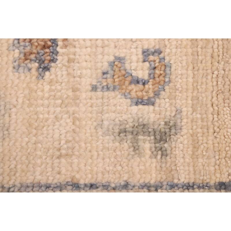 ECARPETGALLERY Hand-knotted Jules Serapi Ivory Wool Rug - 8'1 x 9'11