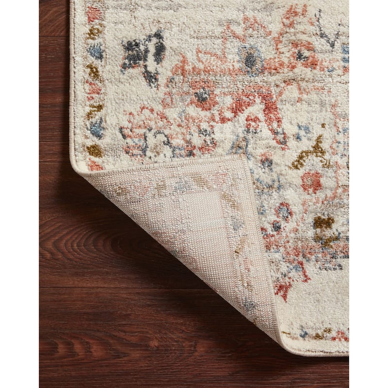 Alexander Home Valeria Farmhouse Botanical Area Rug