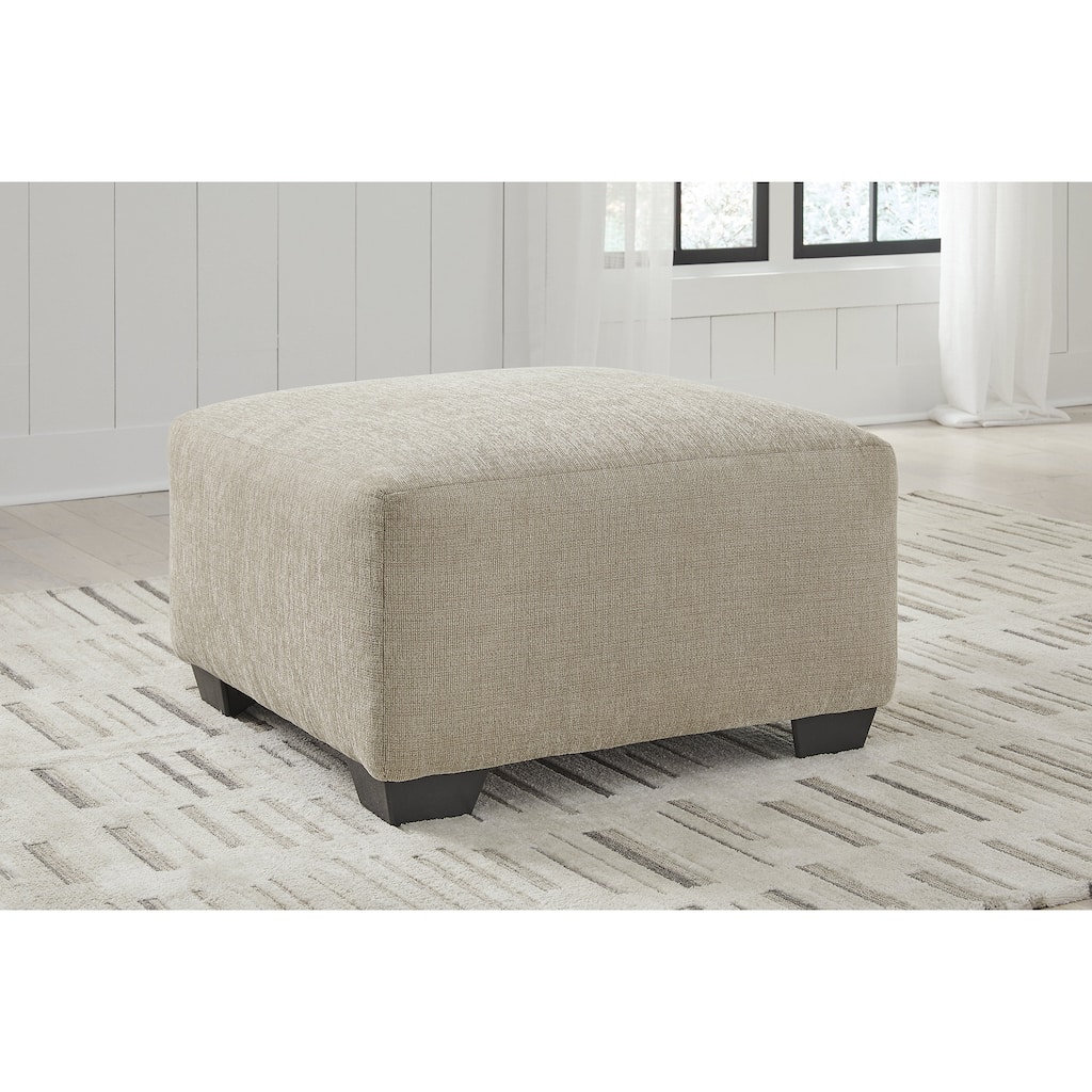 Signature Design by Ashley Brogan Bay Brown/Beige Oversized Accent Ottoman