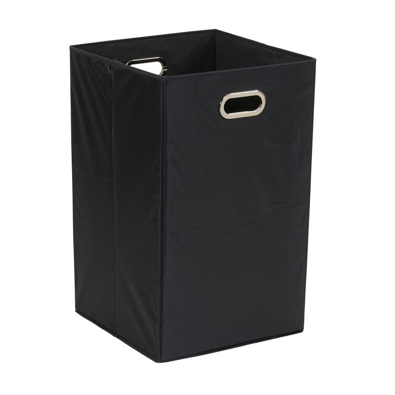 Household Essentials Folding Laundry Hamper - 14.0"L x 14.0"W x 28.0"H