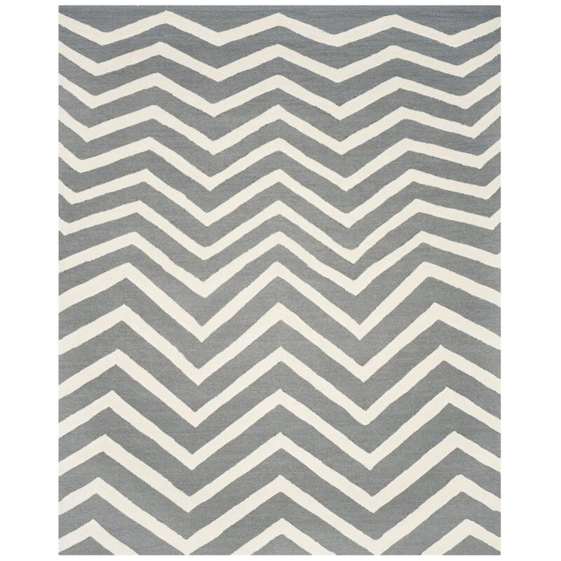 SAFAVIEH Handmade Cambridge Terttu Chevron Wool Rug