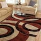 Orelsi Collection Abstract Area Rug