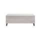 preview thumbnail 8 of 7, Mankx Mid-Century Modern White 47-inch 3-Shelf Coffee Table by Furniture of America