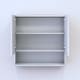 preview thumbnail 4 of 3, Capri 2D Bathroom Cabinet