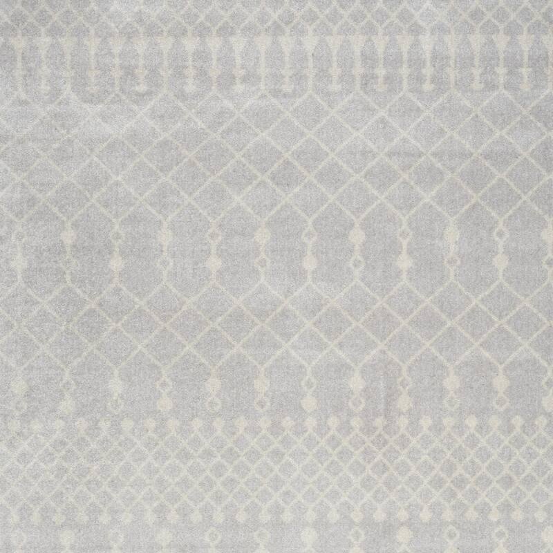 Power Loomed Abstract Modern Area Rug