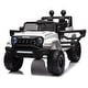 preview thumbnail 26 of 98, 12V Electric Ride-On Truck for Kids with Parental Remote, Safety Belt, and USB Music Player