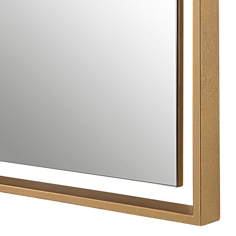 Uttermost Egon Gold Wall Mirror - 50 x 29.88 x 1.63 - 50 x 29.88 x 1.63