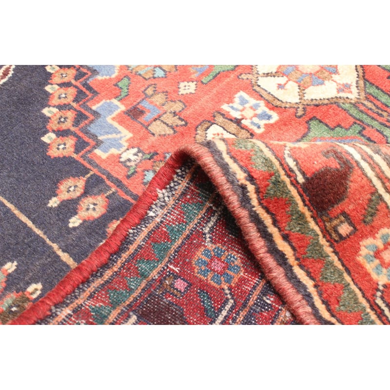 ECARPETGALLERY Hand-knotted Andelz Black Wool Rug - 3'9 x 7'10